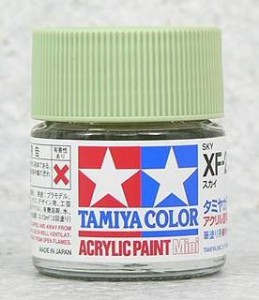 TAMIYA 壓克力系水性漆 10ml 天空色 XF-2